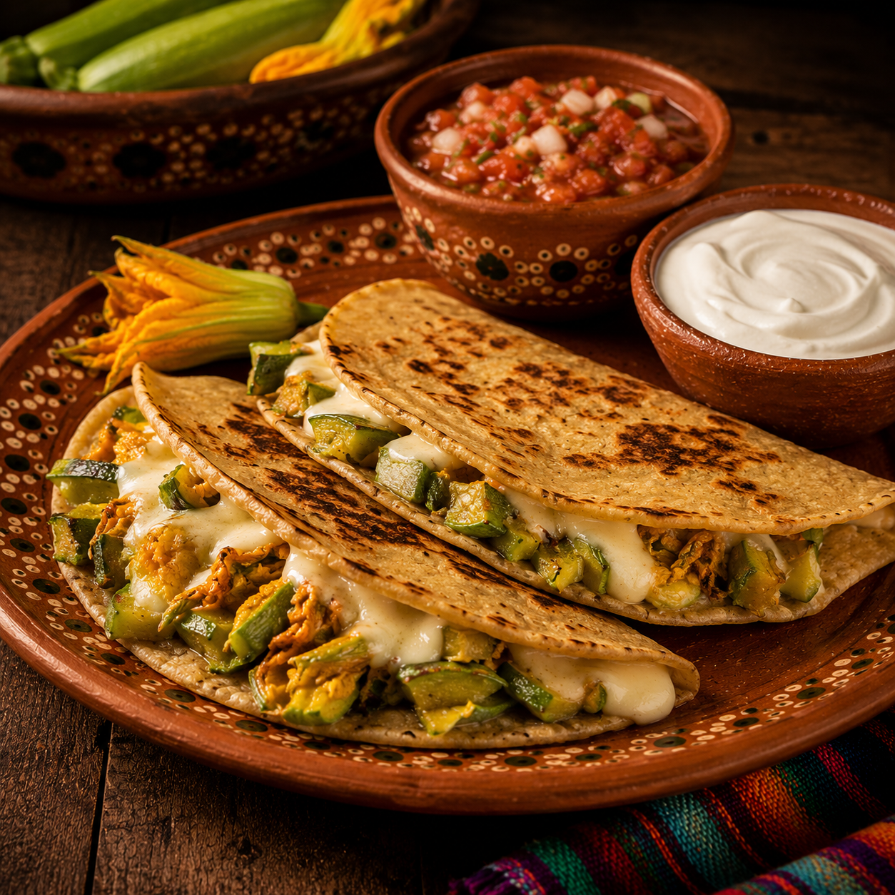Quesadilla de Calabaza
