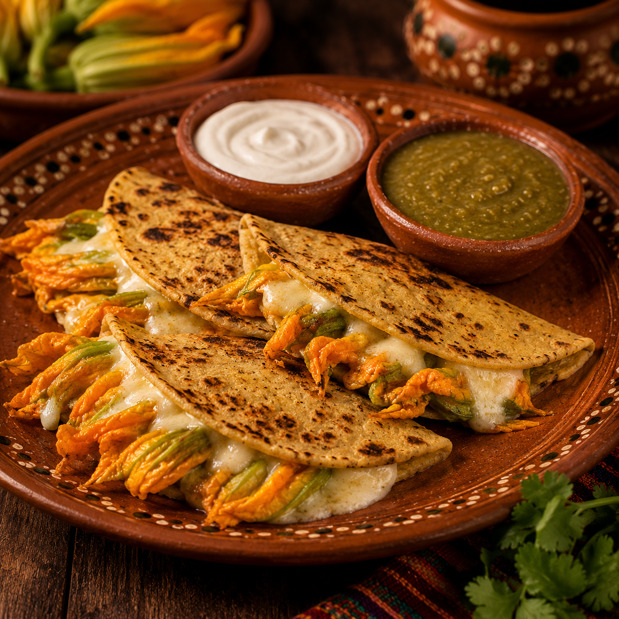 Quesadilla de Flor