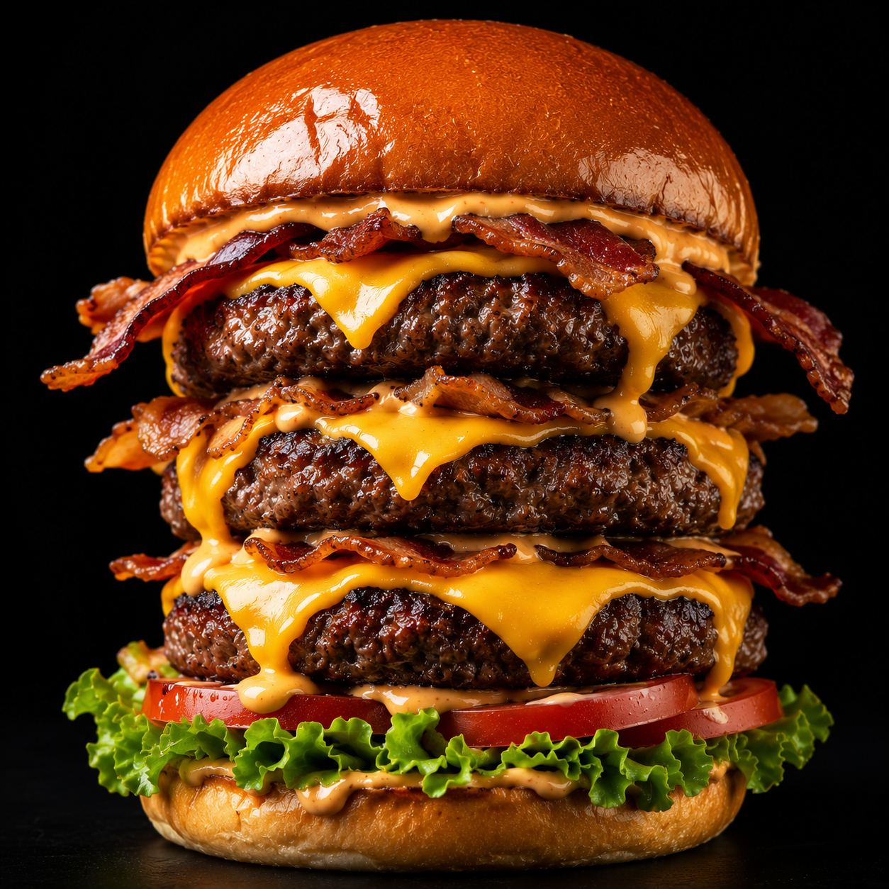 Hamburguesa Triple
