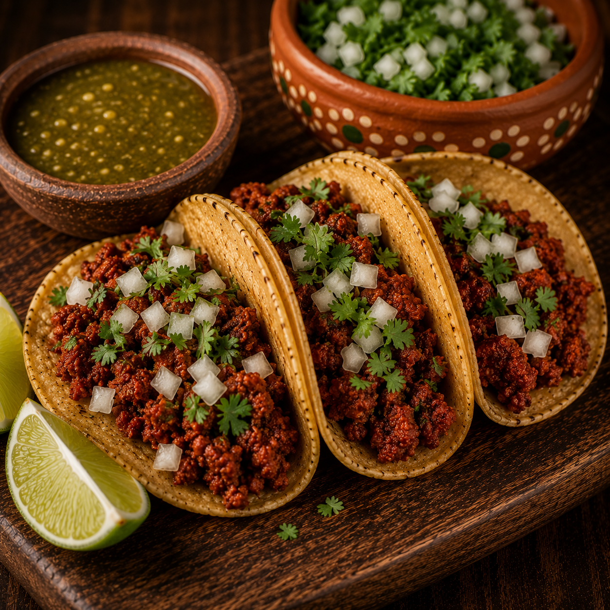 Tacos Chorizo