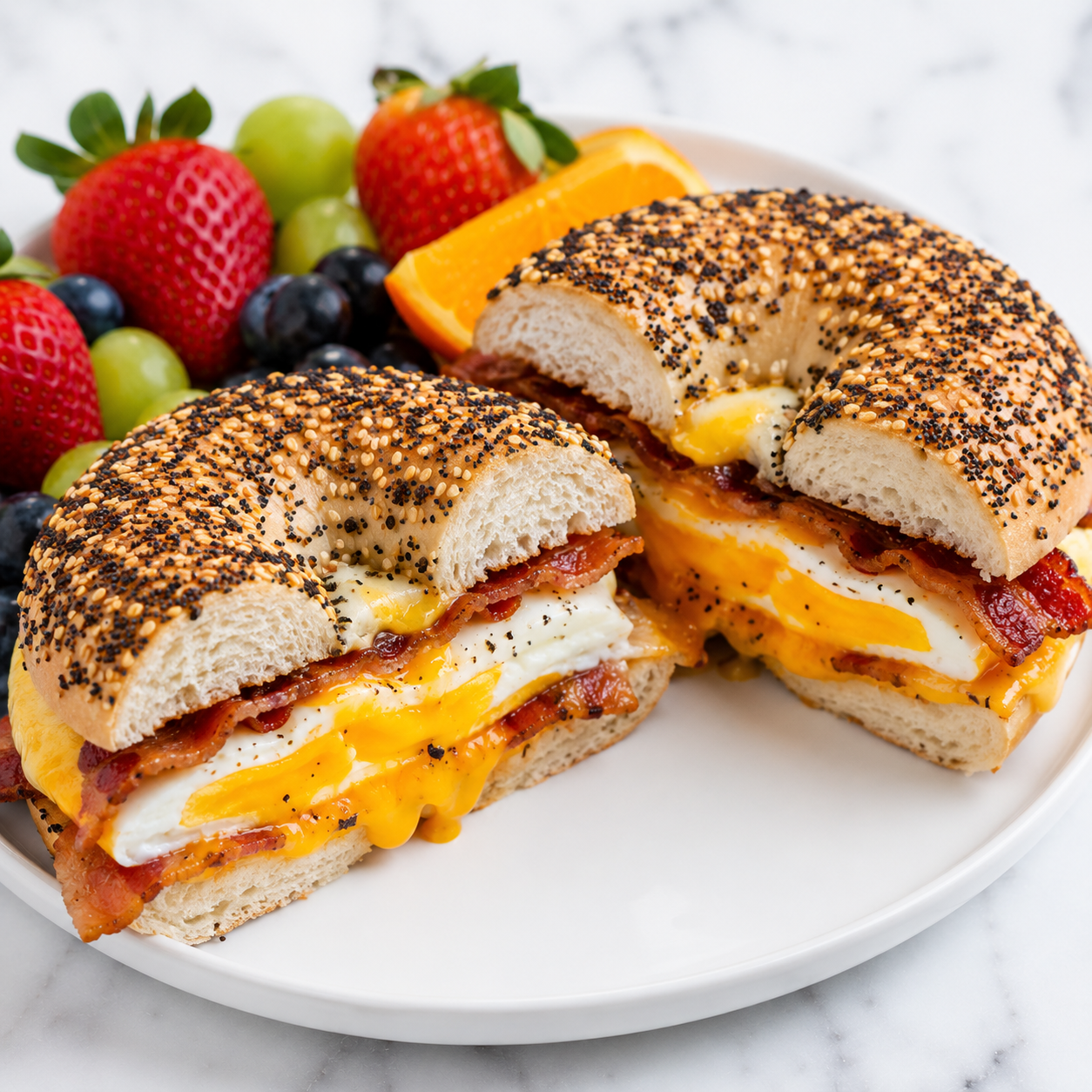 Bacon Egg & Cheese Bagel
